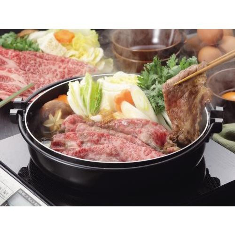 日式壽喜燒鍋連玻璃蓋 | 30CM | 電磁爐適用 | 日本 PEARL LIFE | PS-HB-3259 | 清貨價